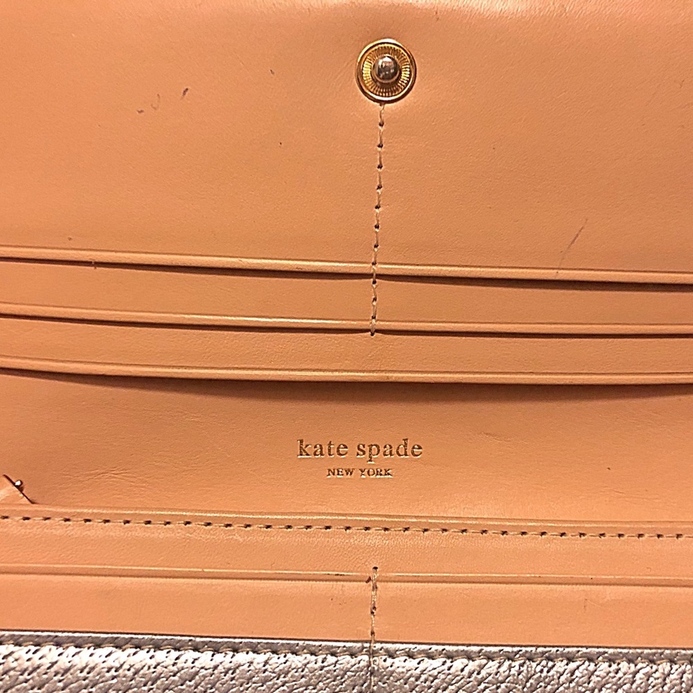 KATE SPADE Metallic Wilver Wallet - Picture 7 of 8